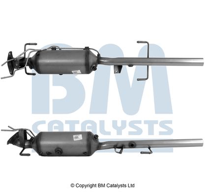 BM CATALYSTS Nosēdumu-/Daļiņu filtrs, Izplūdes gāzu sistēma BM11015HP